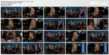 Brie Larson - Jimmy Kimmel Live - 3-8-17